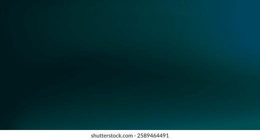 Elegant dark blue to light blue and green gradient background illustration, ideal for sophisticated visual designs and stylish layouts, blending smoothly abstract modern