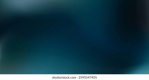 Elegant dark blue to light blue and green gradient background illustration, ideal for sophisticated visual designs and stylish layouts, blending smoothly 