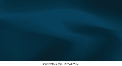 Elegant dark blue to light blue and green gradient background illustration