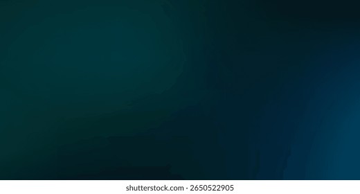 Elegant dark blue to light blue and green gradient background illustration, ideal for sophisticated visual designs and stylish layouts, blending smoothly from deep to soft blue hues.