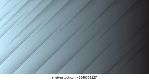 Elegant dark diagonal line background – Modern black  and blue background with subtle diagonal stripes and soft shadows