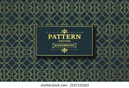 elegant dark and gold geometric pattern background