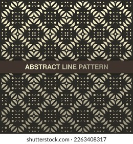 elegant dark and gold geometric pattern background