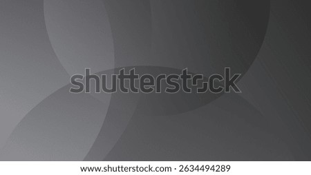 Elegant dark gray overlapping circles create a modern, sophisticated abstract background. Perfect for web design, presentations, business, or minimal branding projects