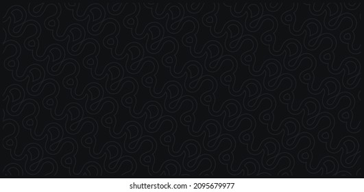 Elegant dark ornament pattern background