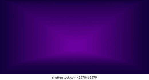 Elegant dark purple background with gradient. Vector illustration