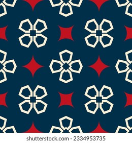 Elegante y oscuro patrón sin costuras.
 Los formularios de arte se agrupan y organizan en un orden específico. Imagen vectorial para impresión, textil, embalaje, diseño interior y otros proyectos.