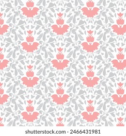Elegant decorative floral pattern vector design. Colorful floral pattern suitable for background, texture, fabric, wrapping, textile, clothing, print or others.