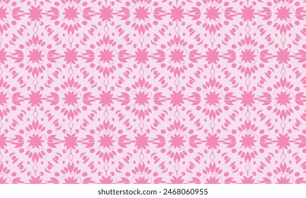 Elegante diseño de Vector de patrón floral decorativo. Patrón floral colorido adecuado para el fondo, textura, tela, envoltura, textil, ropa, impresión u otros.