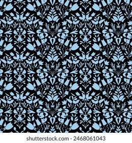 Elegantes dekoratives Blumenmuster Vektorgrafik Design. Bunte Blumenmuster geeignet für Hintergrund, Textur, Stoff, Verpackung, Textil, Kleidung, Druck oder andere.