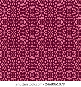 Elegant decorative floral pattern vector design. Colorful floral pattern suitable for background, texture, fabric, wrapping, textile, clothing, print or others.