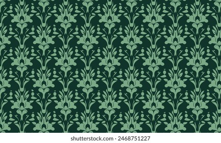 Elegant decorative floral pattern vector design. Colorful floral pattern suitable for background, texture, fabric, wrapping, textile, clothing, print or others.