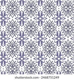 Elegant decorative floral pattern vector design. Colorful floral pattern suitable for background, texture, fabric, wrapping, textile, clothing, print or others.