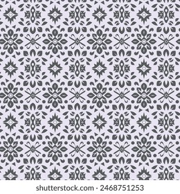 Elegant decorative floral pattern vector design. Colorful floral pattern suitable for background, texture, fabric, wrapping, textile, clothing, print or others.