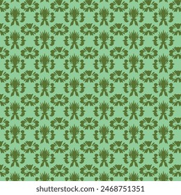 Elegant decorative floral pattern vector design. Colorful floral pattern suitable for background, texture, fabric, wrapping, textile, clothing, print or others.