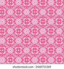 Elegant decorative floral pattern vector design. Colorful floral pattern suitable for background, texture, fabric, wrapping, textile, clothing, print or others.