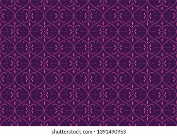 Elegant Decorative Flourish Seamless Pattern. Oriental floral background. Vector vintage texture.