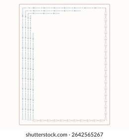 Elegante marco decorativo Arte vectorial