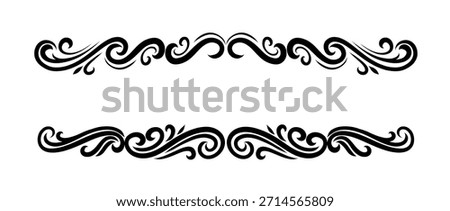 Elegant Decorative Frames Border Divider