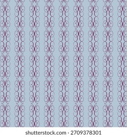 Elegante diseño de repetición de línea decorativa