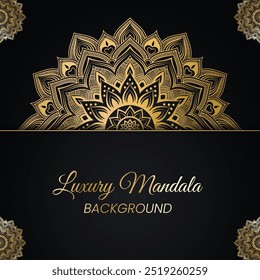 elegantes dekoratives Mandala-Hintergrunddesign.