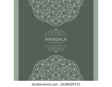 Elegant Decorative Ornamental Floral Mandala Template Design for Creative Backdrop