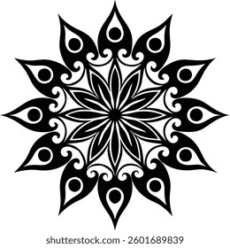 Elegant Decorative Patterns, Seamless Vector Art Design