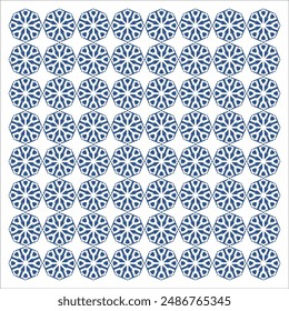 Elegant decorative star seamless pattern background design