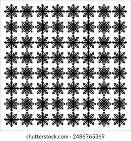 Elegante estrella decorativa sin patrón de diseño de fondo