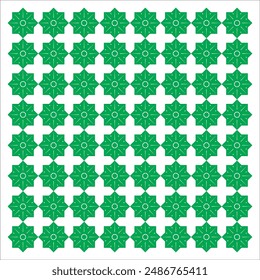 Elegant decorative star seamless pattern background design