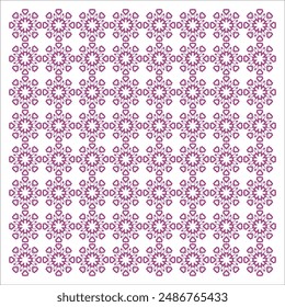 Elegant decorative star seamless pattern background design