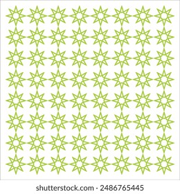 Elegante estrella decorativa sin patrón de diseño de fondo
