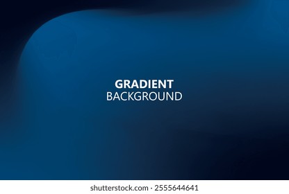 Elegant Deep Blue Gradient for Luxury Branding