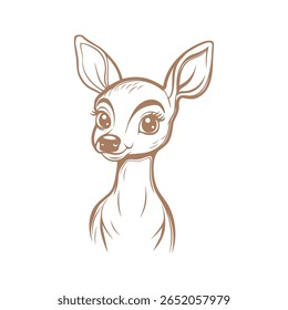 Elegant Deer Logo Vector for Wildlife Branding and Nature-Inspired Identity Majestic Deer Logo Vector for Nature-Inspired Brands and Outdoor Identity Design	