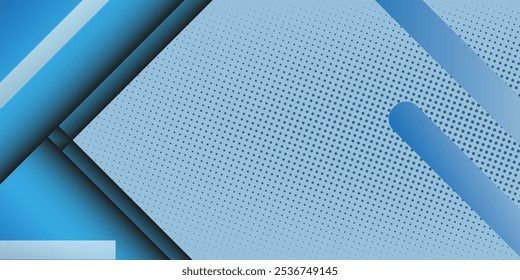 elegant design with blue background with halftone effect with elegant design used as web design background and magazine background and so on