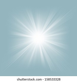 Elegant design with a burst. EPS 10 vector file included