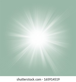 Elegant design with a burst. EPS 10 vector file included