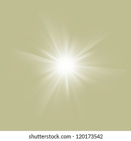 Elegant design with a burst. EPS 8 vector file included