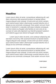 elegant design for letterhead template

