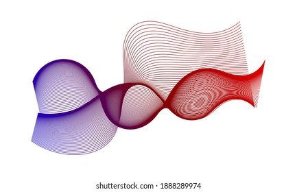 Elegant design vector background with interpolate pattern
