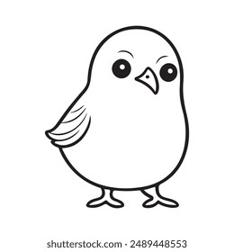 Elegant and detailed pigeon line art, perfect for t-shirts, hoodies, home decor, and digital projects. Available in scalable with 300 dpi resolution.