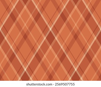 Elegant diagonal plaid pattern in earthy tones. Perfect for fall-themed designs, textiles, websites, and more.  Subtle texture and warm color palette create a sophisticated aesthetic.