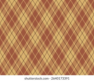 Elegant diagonal plaid pattern in warm autumnal tones.  Perfect for fallthemed designs, textile prints, website backgrounds, or wrapping paper.