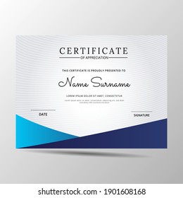 elegant diploma certificate template. Use for print, certificate, diploma, graduation