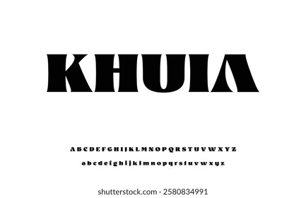 Elegant display font vector design suitable for brand, logotype, headline, poster and many more