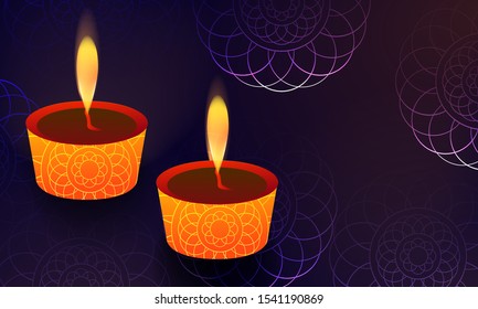 elegant diva  with dark background 