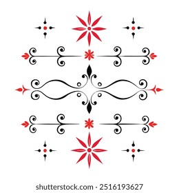 Elegant Divider Ornaments Vector Illustration.






