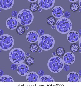 Elegant doodle seamless pattern. Nice hand-drawn illustration