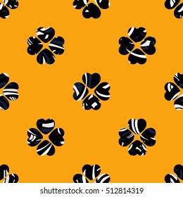 Elegant doodle seamless pattern. Nice hand-drawn vector illustration