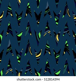 Elegant doodle seamless pattern. Nice hand-drawn vector illustration